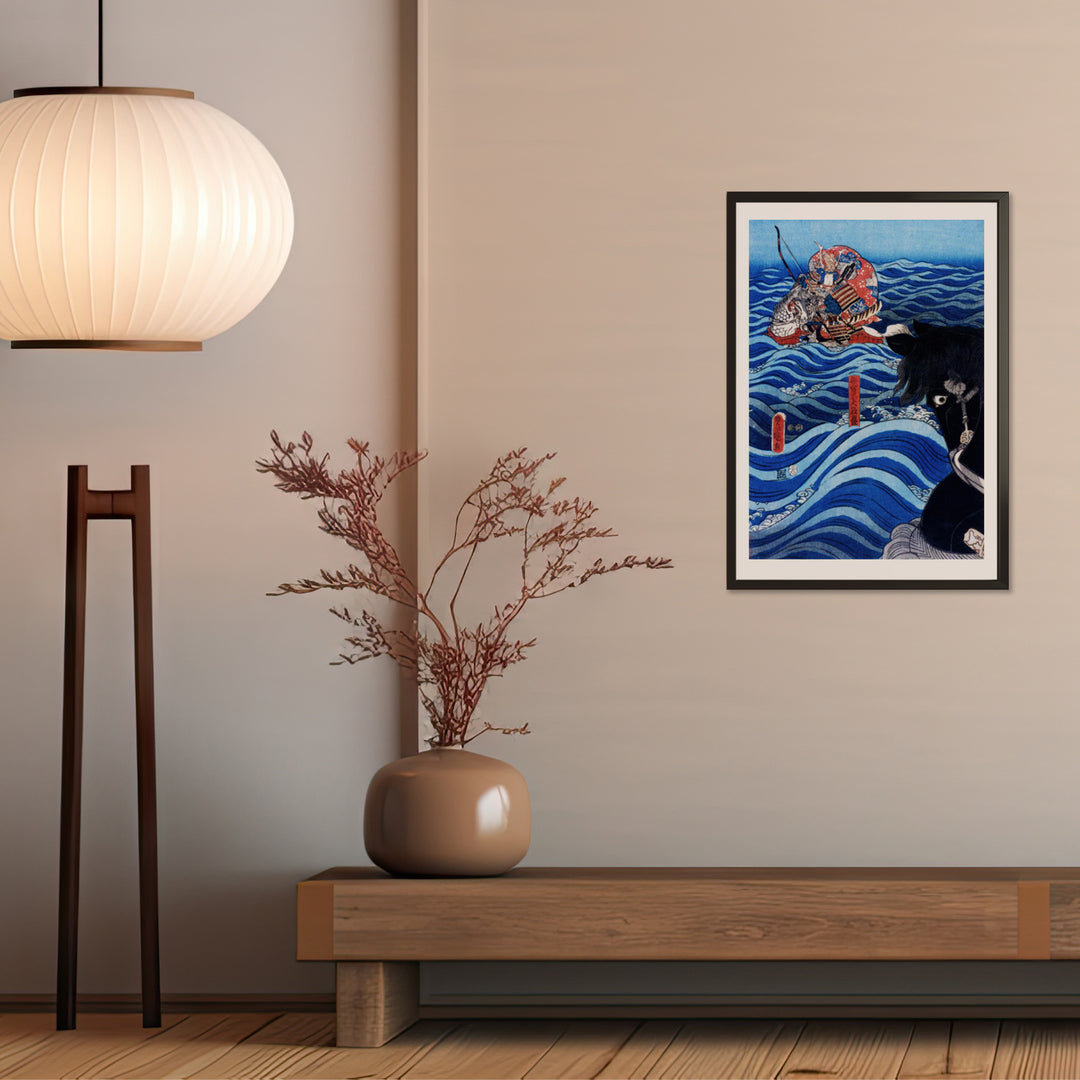 4th image: Japanese Ukiyo-e Art Poster Ukiyo-e Giclée - Utagawa Kunisada , ― | 50617-001