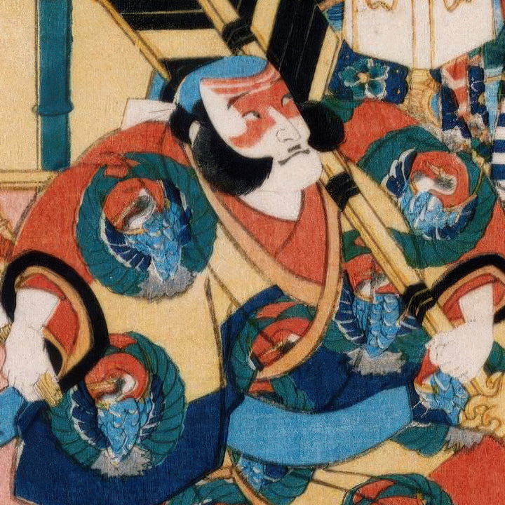 6th image: Japanese Ukiyo-e Art Poster Ukiyo-e Giclée - Utagawa Kunisada , ― | 50618-001