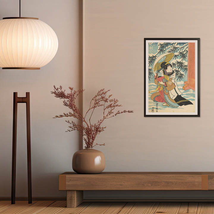4th image: Japanese Ukiyo-e Art Poster Ukiyo-e Giclée - Utagawa Kunisada , ― | 50619-001
