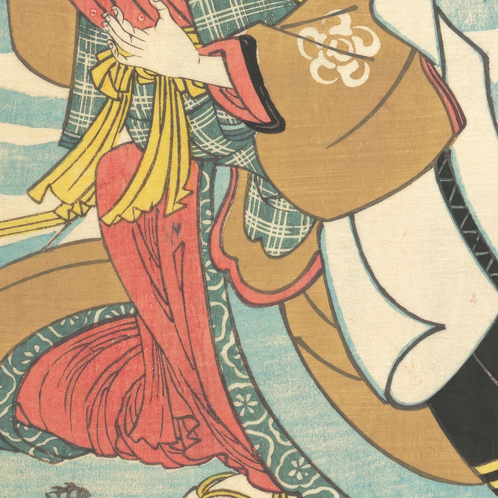 6th image: Japanese Ukiyo-e Art Poster Ukiyo-e Giclée - Utagawa Kunisada , ― | 50619-001