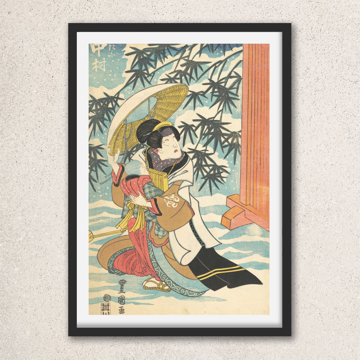 Main image: Japanese Ukiyo-e Art Poster Ukiyo-e Giclée - Utagawa Kunisada , ― | 50619-001