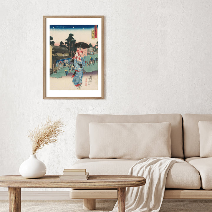 3nd image: Japanese Ukiyo-e Art Poster Ukiyo-e Giclée - Utagawa Kunisada , ― | 50620-001