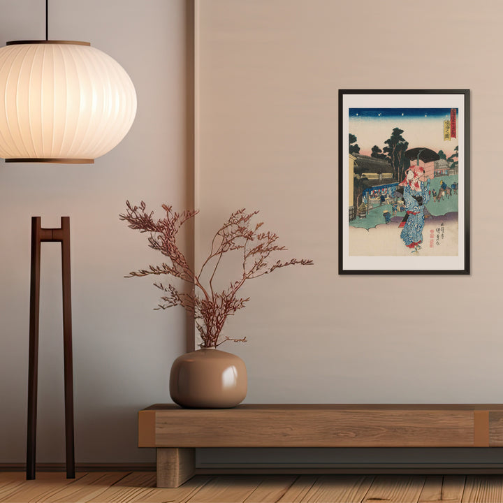 4th image: Japanese Ukiyo-e Art Poster Ukiyo-e Giclée - Utagawa Kunisada , ― | 50620-001