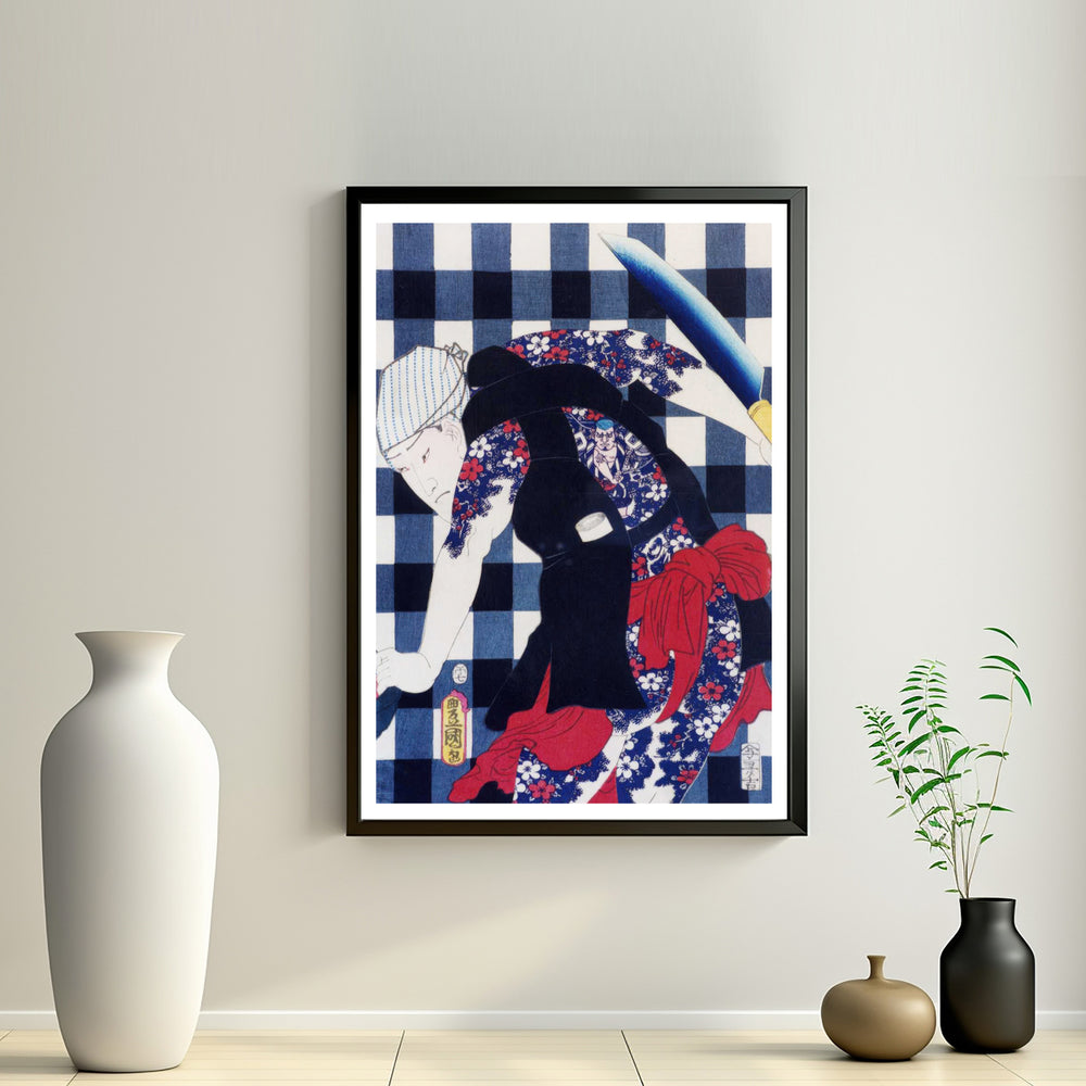 2nd image: Japanese Ukiyo-e Art Poster Ukiyo-e Giclée - Utagawa Kunisada , ― | 50624-001