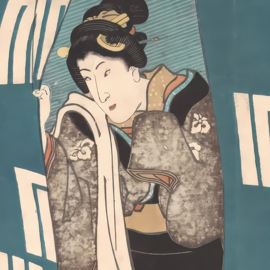 5th image: Japanese Ukiyo-e Art Poster Ukiyo-e Giclée - Utagawa Kunisada , ― | 50626-001