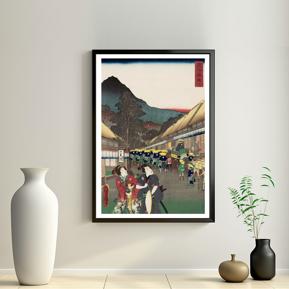 2nd image: Japanese Ukiyo-e Art Poster Ukiyo-e Giclée - Utagawa Kunisada , ― | 50627-001