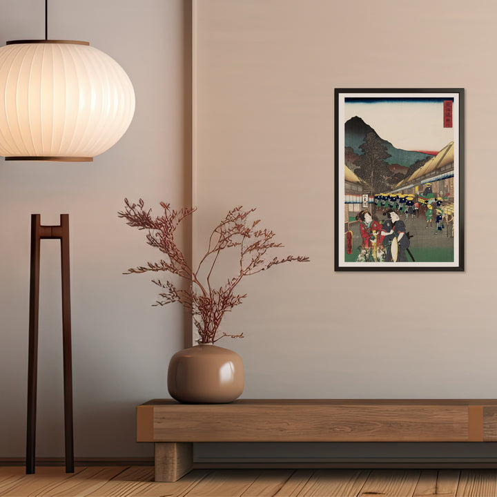 4th image: Japanese Ukiyo-e Art Poster Ukiyo-e Giclée - Utagawa Kunisada , ― | 50627-001