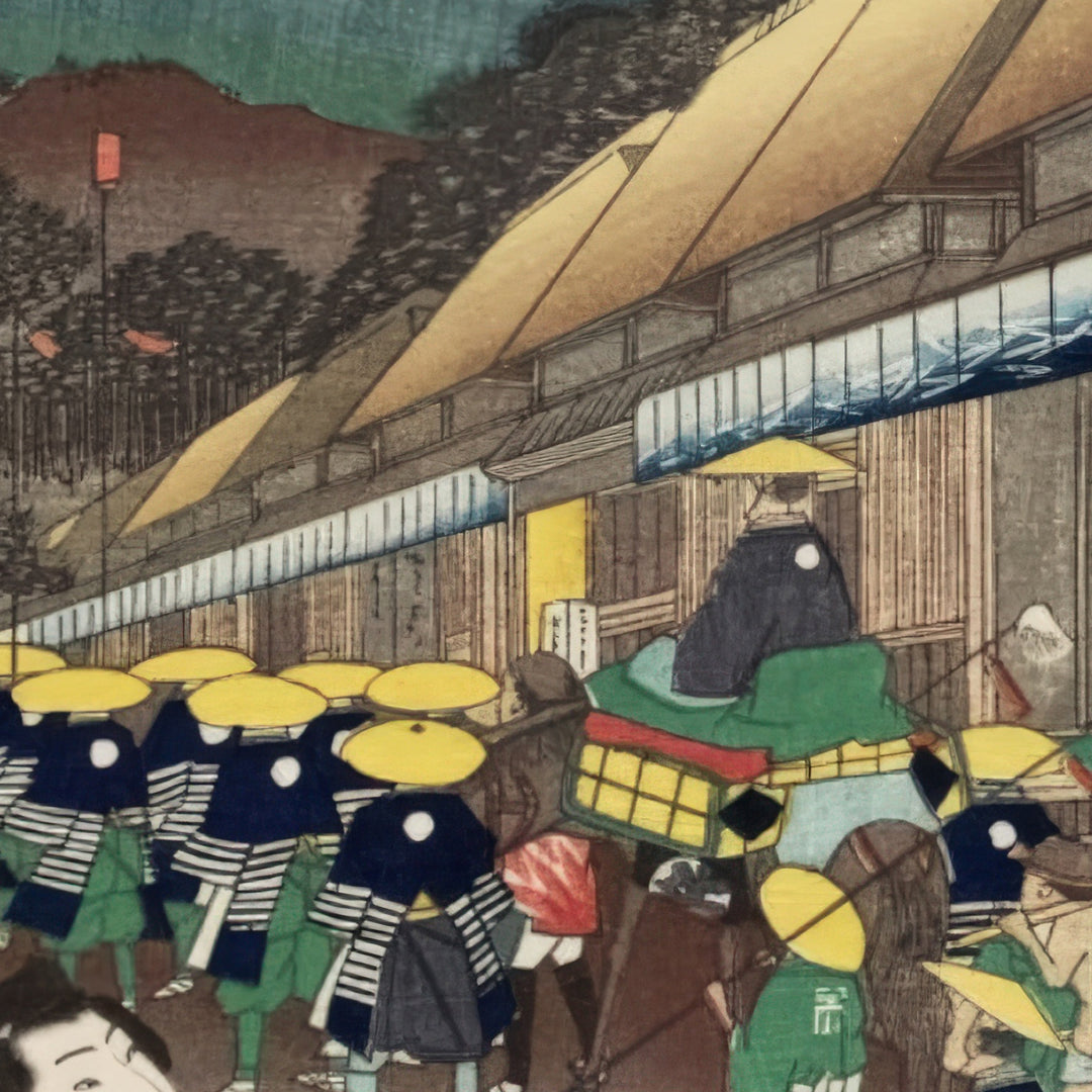6th image: Japanese Ukiyo-e Art Poster Ukiyo-e Giclée - Utagawa Kunisada , ― | 50627-001