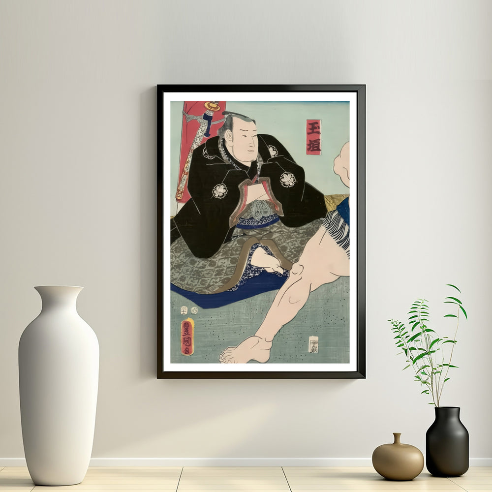 2nd image: Japanese Ukiyo-e Art Poster Ukiyo-e Giclée - Utagawa Kunisada , ― | 50628-001