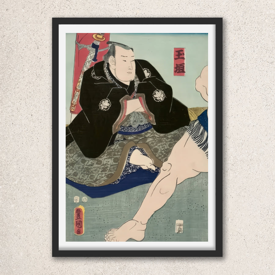 Main image: Japanese Ukiyo-e Art Poster Ukiyo-e Giclée - Utagawa Kunisada , ― | 50628-001