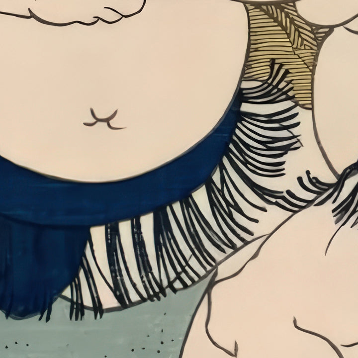 6th image: Japanese Ukiyo-e Art Poster Ukiyo-e Giclée - Utagawa Kunisada , ― | 50629-001