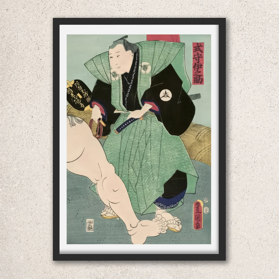 Main image: Japanese Ukiyo-e Art Poster Ukiyo-e Giclée - Utagawa Kunisada , ― | 50630-001