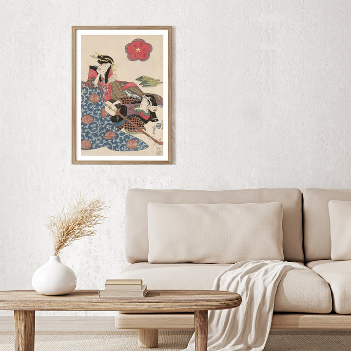 3nd image: Japanese Ukiyo-e Art Poster Ukiyo-e Giclée - Utagawa Kunisada , ― | 50632-001