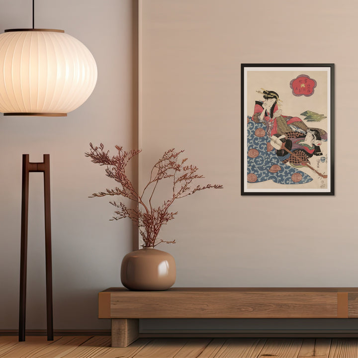 4th image: Japanese Ukiyo-e Art Poster Ukiyo-e Giclée - Utagawa Kunisada , ― | 50632-001