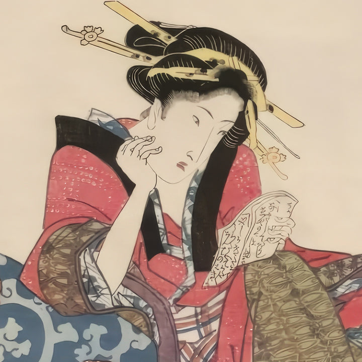 5th image: Japanese Ukiyo-e Art Poster Ukiyo-e Giclée - Utagawa Kunisada , ― | 50632-001
