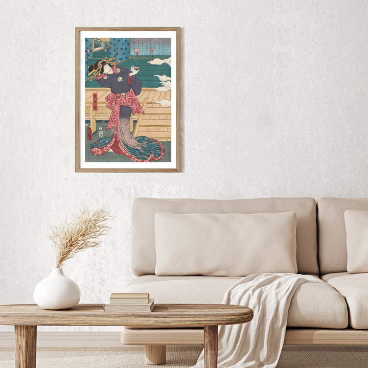 3nd image: Japanese Ukiyo-e Art Poster Ukiyo-e Giclée - Utagawa Kunisada , ― | 50635-001