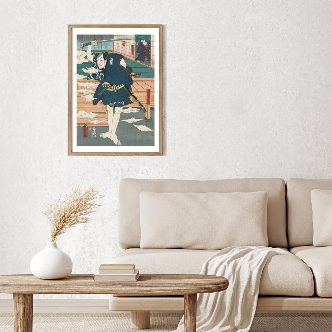 3nd image: Japanese Ukiyo-e Art Poster Ukiyo-e Giclée - Utagawa Kunisada , ― | 50636-001