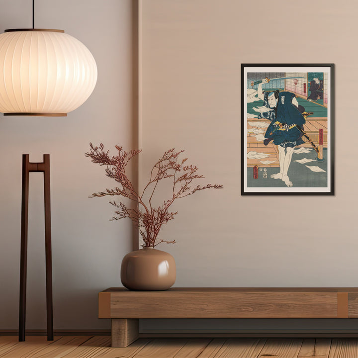 4th image: Japanese Ukiyo-e Art Poster Ukiyo-e Giclée - Utagawa Kunisada , ― | 50636-001