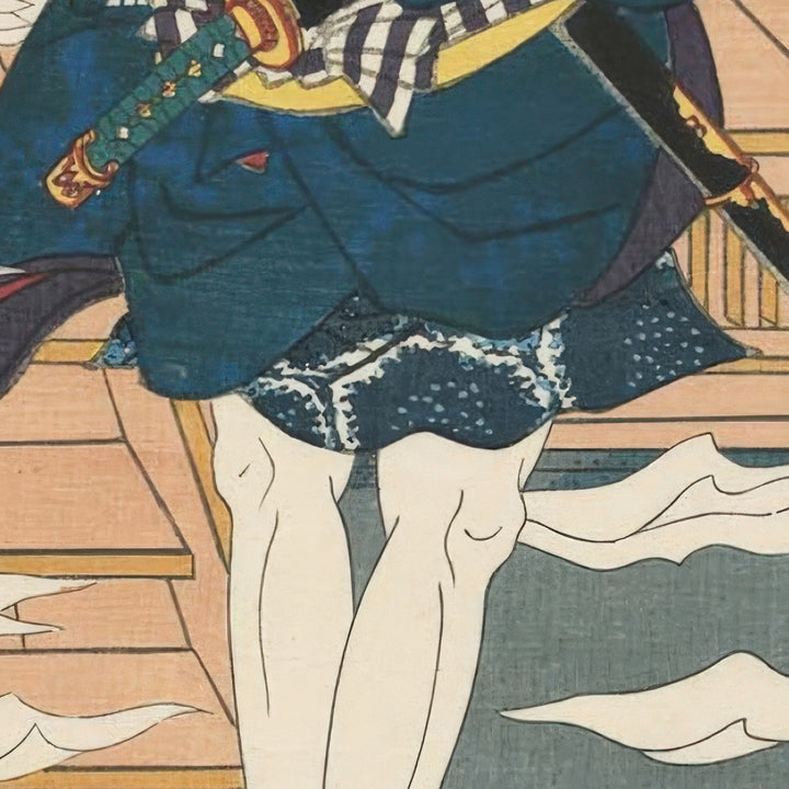 6th image: Japanese Ukiyo-e Art Poster Ukiyo-e Giclée - Utagawa Kunisada , ― | 50636-001