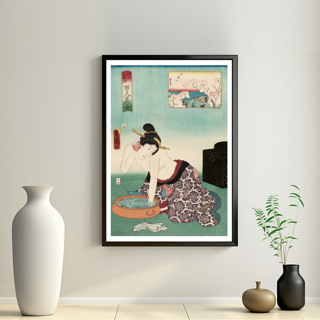 2nd image: Japanese Ukiyo-e Art Poster Ukiyo-e Giclée - Utagawa Kunisada , ― | 50639-001
