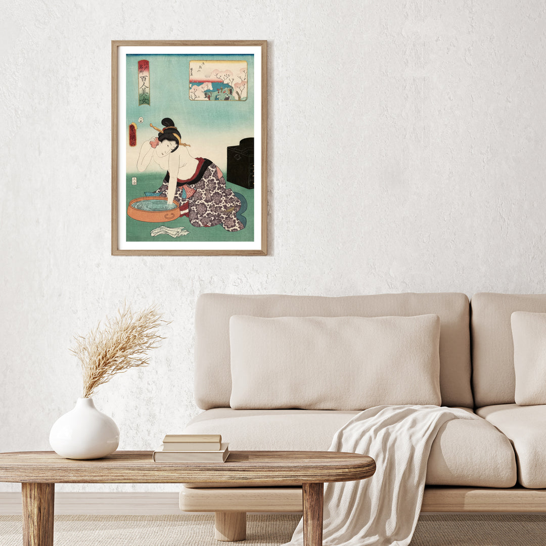 3nd image: Japanese Ukiyo-e Art Poster Ukiyo-e Giclée - Utagawa Kunisada , ― | 50639-001