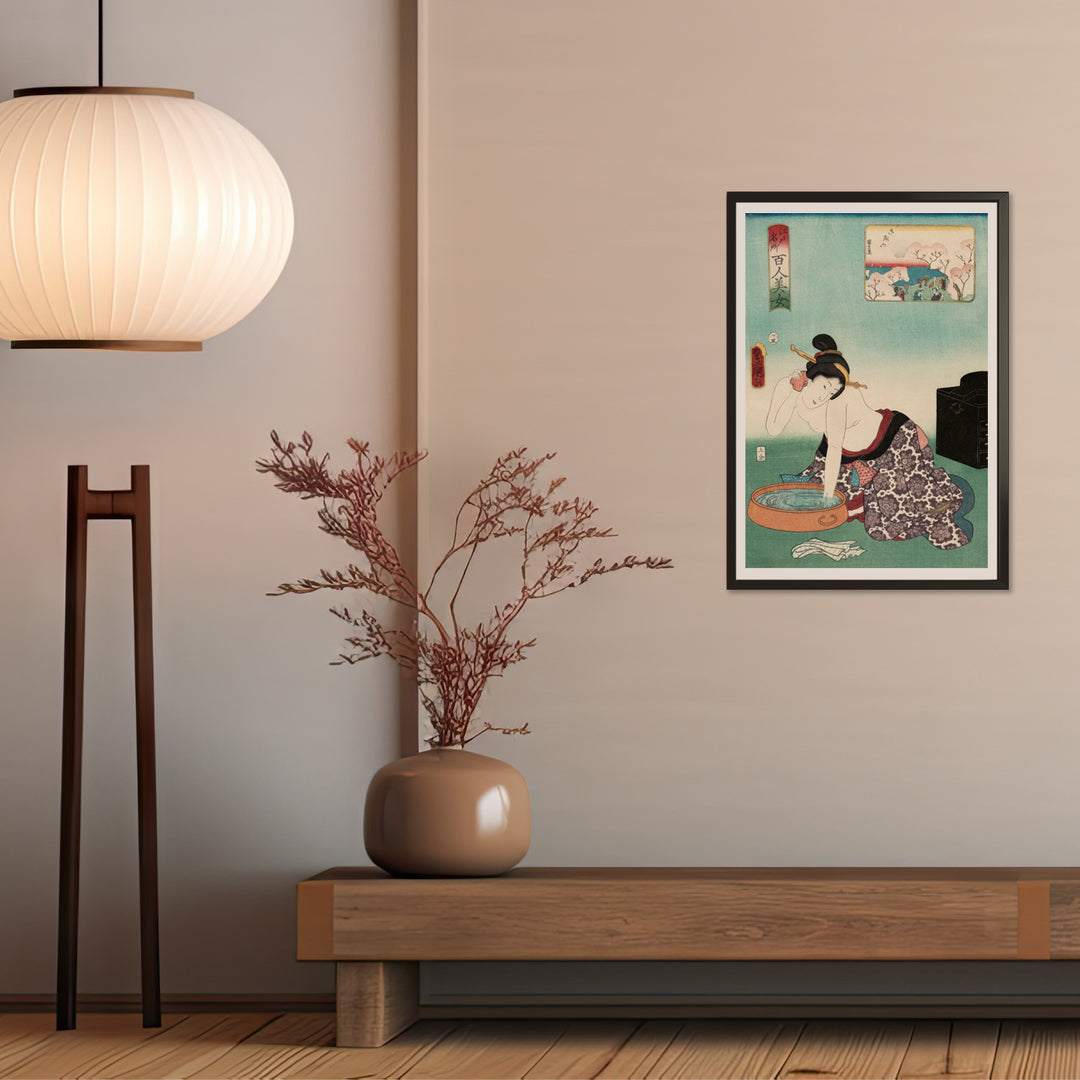 4th image: Japanese Ukiyo-e Art Poster Ukiyo-e Giclée - Utagawa Kunisada , ― | 50639-001