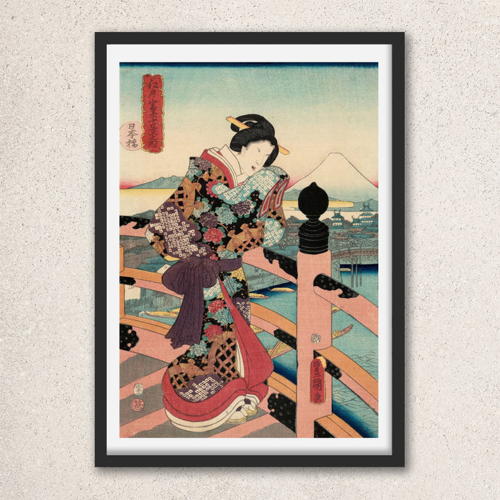 Main image: Japanese Ukiyo-e Art Poster Ukiyo-e Giclée - Utagawa Kunisada , ― | 50640-001