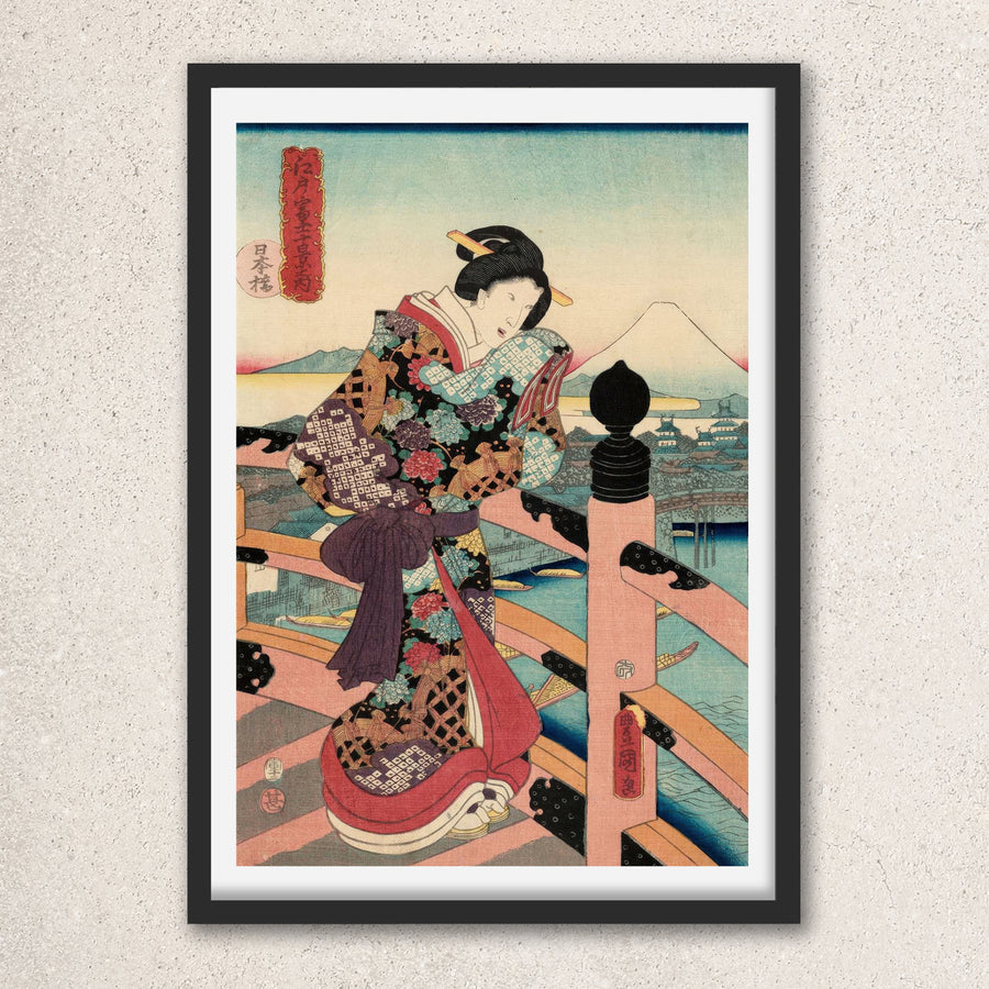 Main image: Japanese Ukiyo-e Art Poster Ukiyo-e Giclée - Utagawa Kunisada , ― | 50640-001