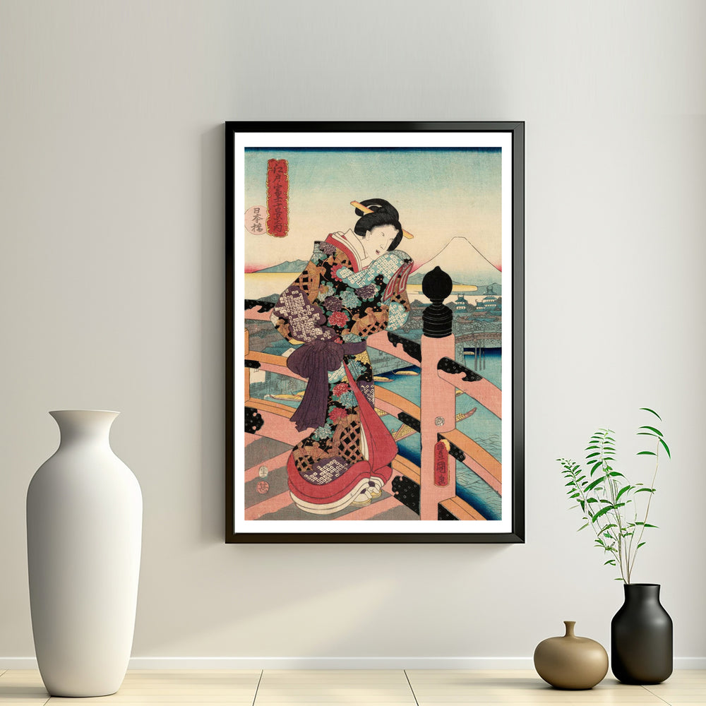 2nd image: Japanese Ukiyo-e Art Poster Ukiyo-e Giclée - Utagawa Kunisada , ― | 50640-001