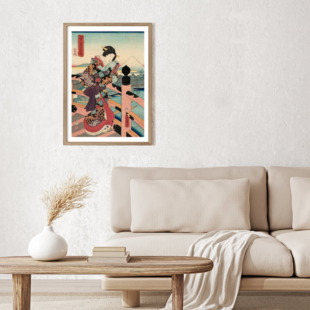 3nd image: Japanese Ukiyo-e Art Poster Ukiyo-e Giclée - Utagawa Kunisada , ― | 50640-001