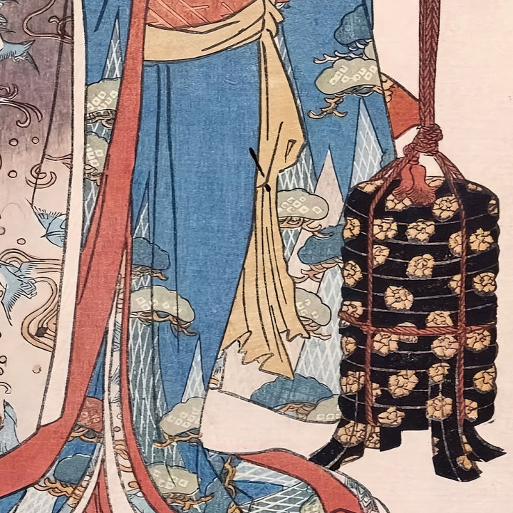 6th image: Japanese Ukiyo-e Art Poster Ukiyo-e Giclée - Utagawa Kunisada , ― | 50641-001