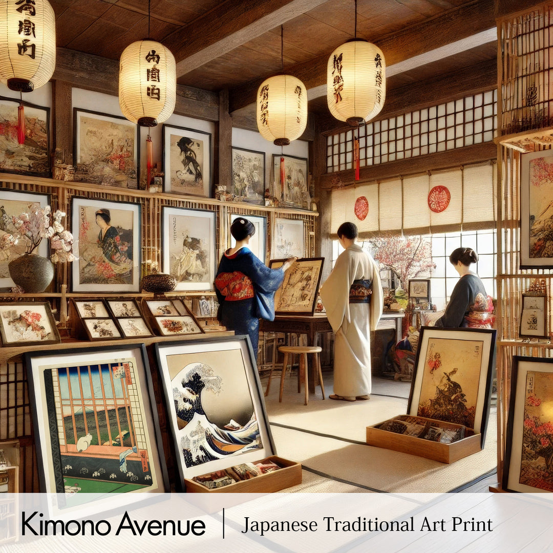 10th image: Japanese Ukiyo-e Art Poster Ukiyo-e Giclée - Utagawa Kunisada , ― | 50641-001