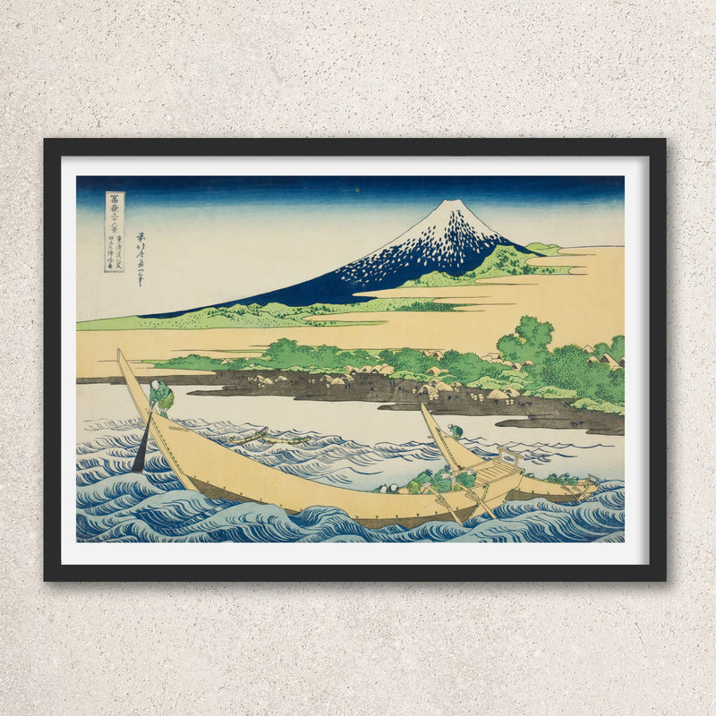 Japanese Ukiyo-e giclees - Katsushika Hokusai , Blue tones | 5000-1001