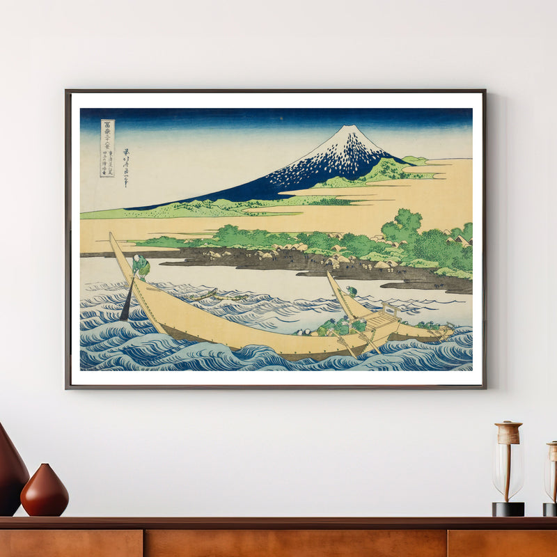 Japanese Ukiyo-e giclees - Katsushika Hokusai , Blue tones | 5000-1001